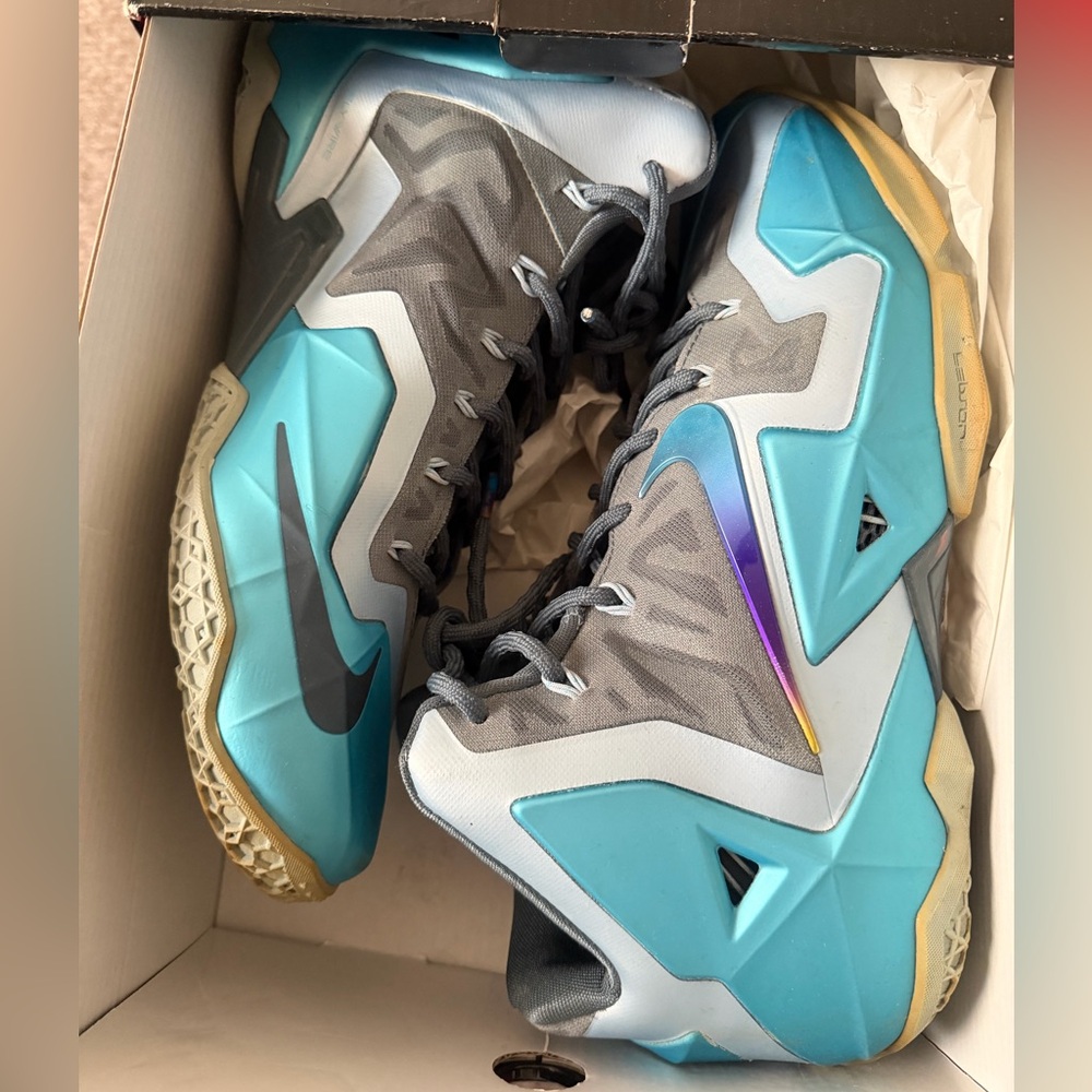 Nike LeBron 11 gama blue